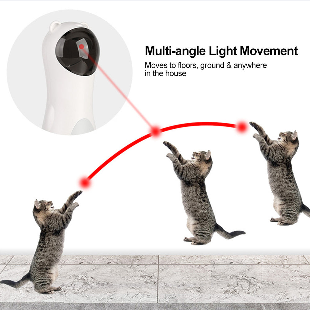 Smart Laser: Automatic Red LED Laser Cat Toy